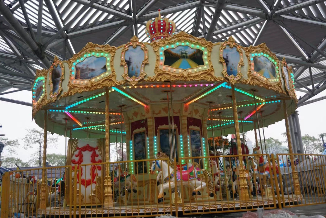 Amusement Park Rides - 24 Seats Large Carousel