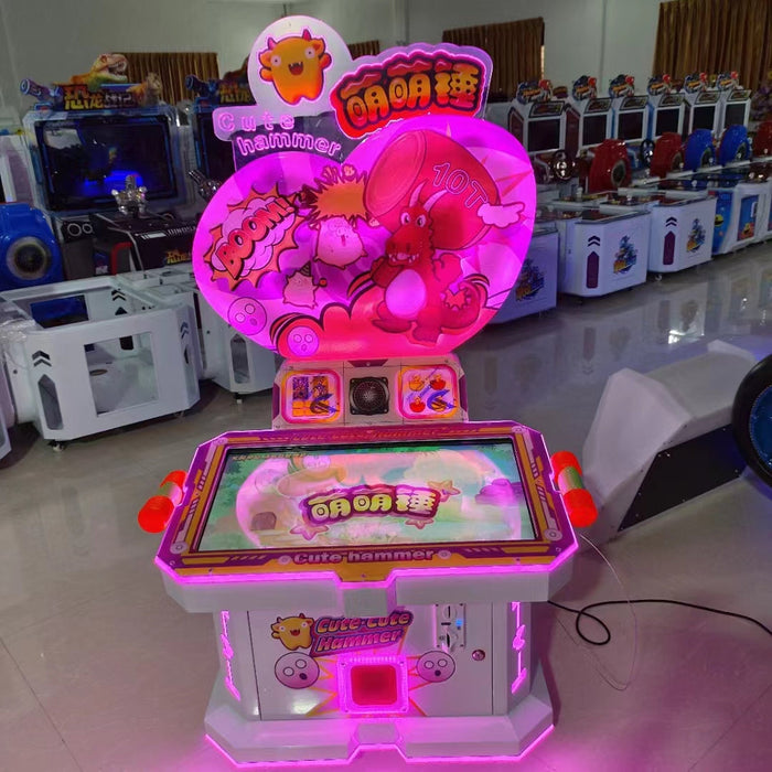 Children Game Machine - Hammer Hitting Video Games Amusement