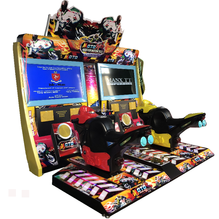 Racing Simulator Game Console - Amusement game center coin arcade motorcycle game machine super bike simulator with motherboard