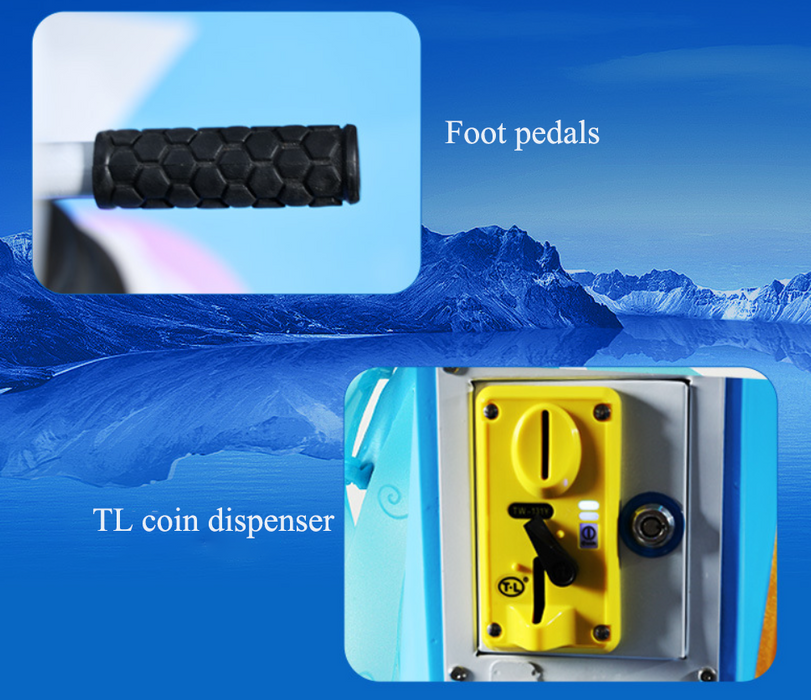 High Quality 3-Seater Ocean Animal Carousel Kids' Coin-Operated Ride for Amusement Park Fiberglass