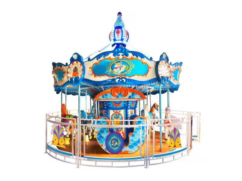 Amusement Park Rides - 12 Seats Art Carousel