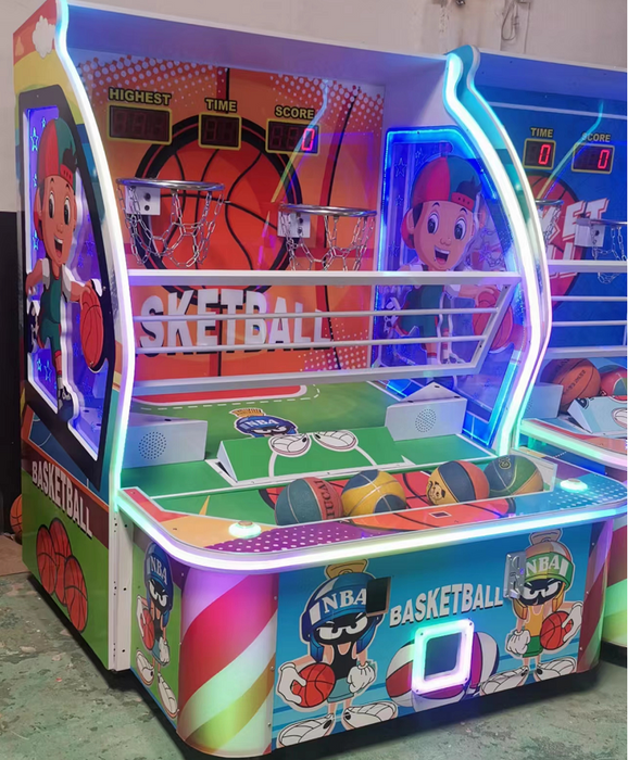 Sport Arcade Machine  - 2 Children's Basketball Machine