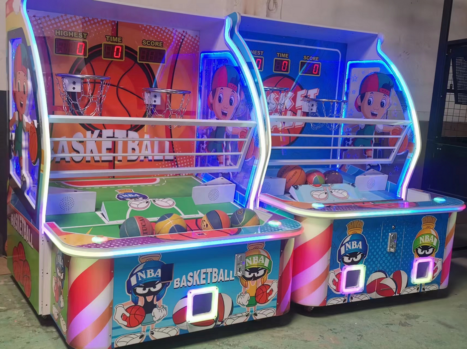 Sport Arcade Machine  - 2 Children's Basketball Machine