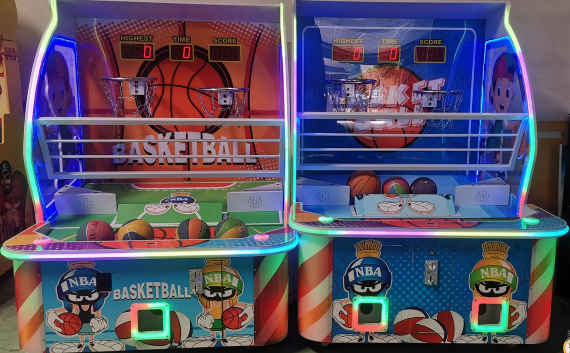 Sport Arcade Machine  - 2 Children's Basketball Machine